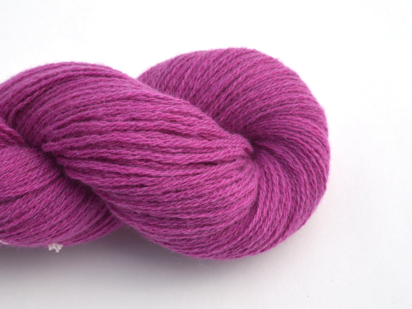 DK Weight Recycled Yak Merino Blend Yarn in Orchid Purple