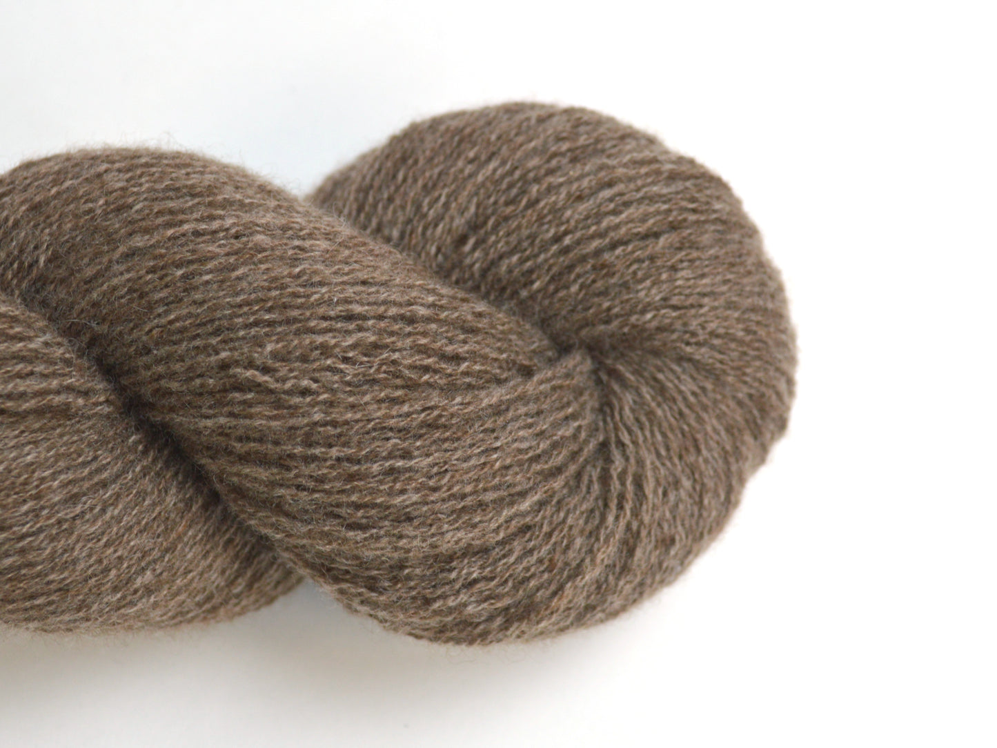 Lace Weight Cashmere Recycled Yarn in Taupe